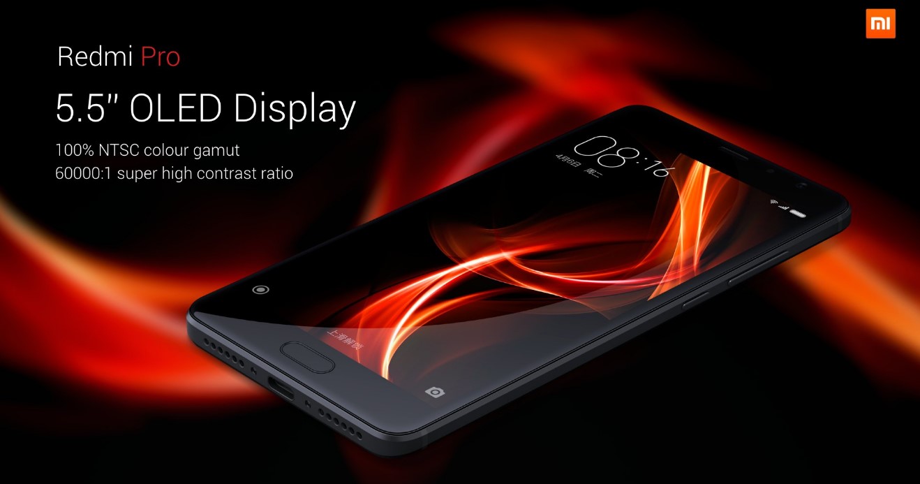 Xiaomi Redmi Pro Cyfrovychok display
